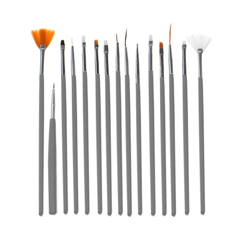 Jeu Pinceau Design 15Pcs - MJB-015